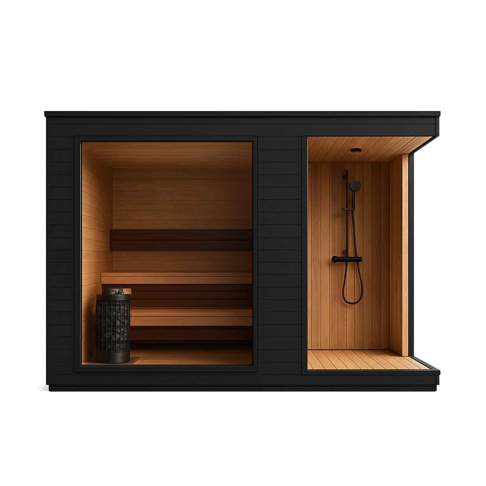 AaltoTherm Noir Spa Suite Outdoor Sauna