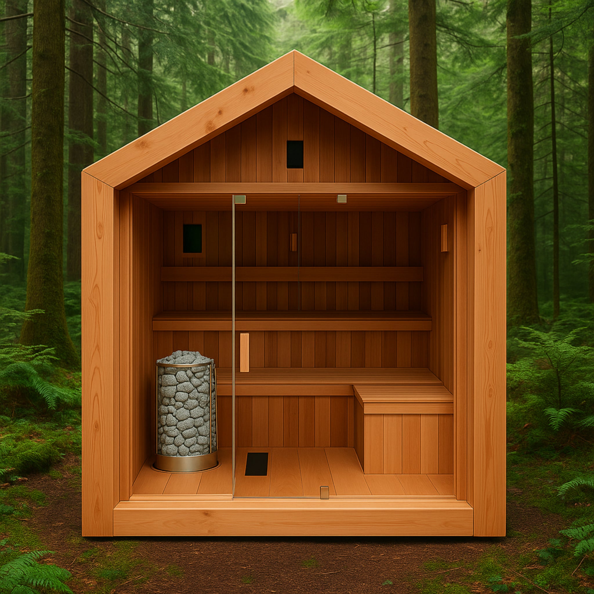 NordHaven Aurora Ridge Outdoor Sauna