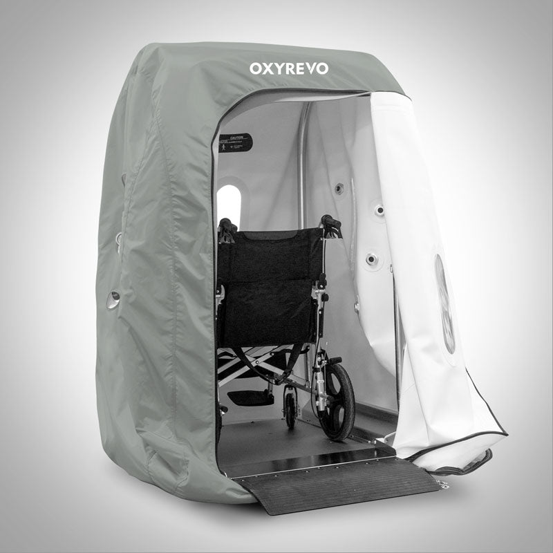 OxyRevo Heal 40 1.4 ATA Wheelchair Soft Hyperbaric Chamber
