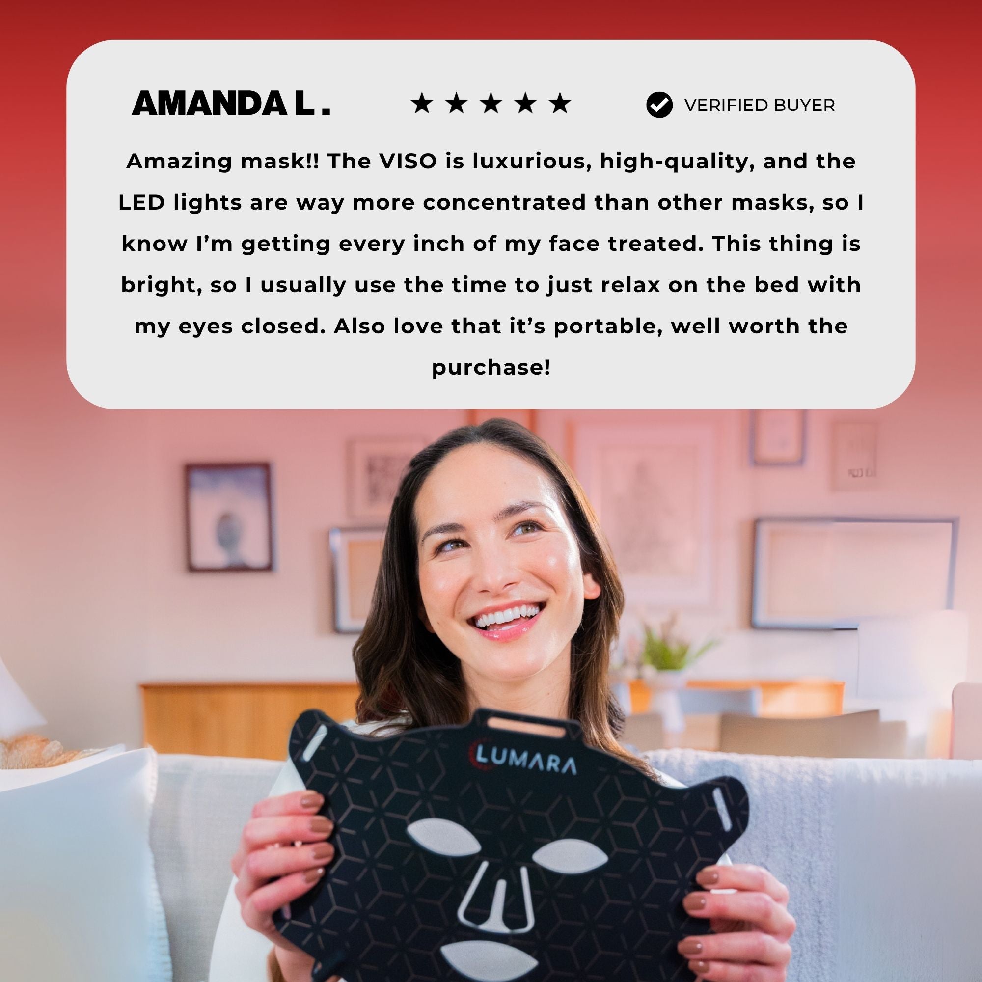 VISO Red Light Therapy Mask